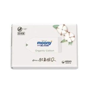 Moony Natural drėgnos servetėlės ypač jauriai odai 1 vnt.