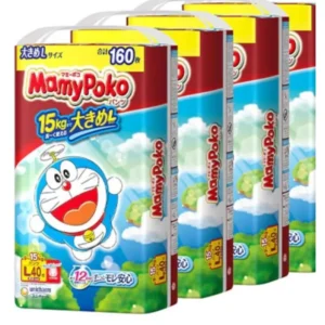 MAMY POKO UNICHARM japoniškos sauskelnės-kelnaitės, L, 9-15 kg, 40 vnt.