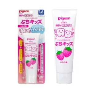 Pigeon pieninių dantukų braškių skonio gelis, 50gr. nuo 1-6 metų