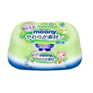 Moony drėgnos servetėlės dėžutėje 76vnt.